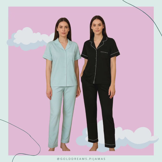 Pijama Liso 3 peças