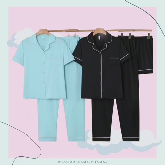Pijama Liso 3 peças